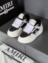 Amiri Дамски Маратонки👟Дамски Спортни Обувки Амири Цвят Бяло-Черно Код E1091, снимка 2