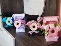 Ново🎓Букети със сапунени цветя за бъдещите абитуриенти и абсолвенти, снимка 1 - Подаръци за жени - 40241084