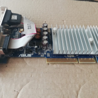 Видео карта NVidia GeForce Asus N6200TD 128MB DDR 64bit AGP, снимка 5 - Видеокарти - 45033836