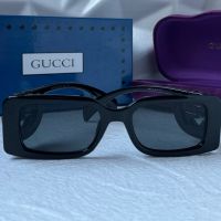 Gucci 2024 дамски слънчеви очила правоъгълни GG1325, снимка 10 - Слънчеви и диоптрични очила - 45439785