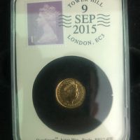 Златна монета Кралица Елизабет II, снимка 1 - Нумизматика и бонистика - 45860637