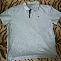 Продавам оригинална бежава тениска с яка Tom Tailor , снимка 2 - Тениски - 45093702