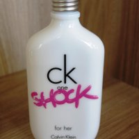 100% оригинален парфюм CK ONE Shock for her Eau de Toilette за жени, 100мл, снимка 2 - Дамски парфюми - 44939107