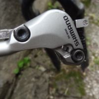 Комплект хидравлични дискови спирачки Shimano Deore LX , снимка 5 - Части за велосипеди - 45699823