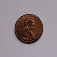 1 цент САЩ 1996 1 цент 1996 Американска монета Линкълн , снимка 1 - Нумизматика и бонистика - 44995101