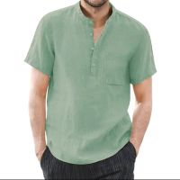 Мъжки ленени ризи , снимка 3 - Ризи - 45503997