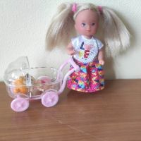 Малка кукличка с количка и бебе, снимка 2 - Кукли - 45317179