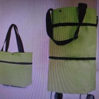 Сгъваема пазарска чанта на колелца, снимка 2 - Други стоки за дома - 45421701