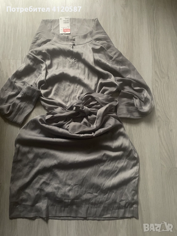 Сатенена рокля HM, снимка 1