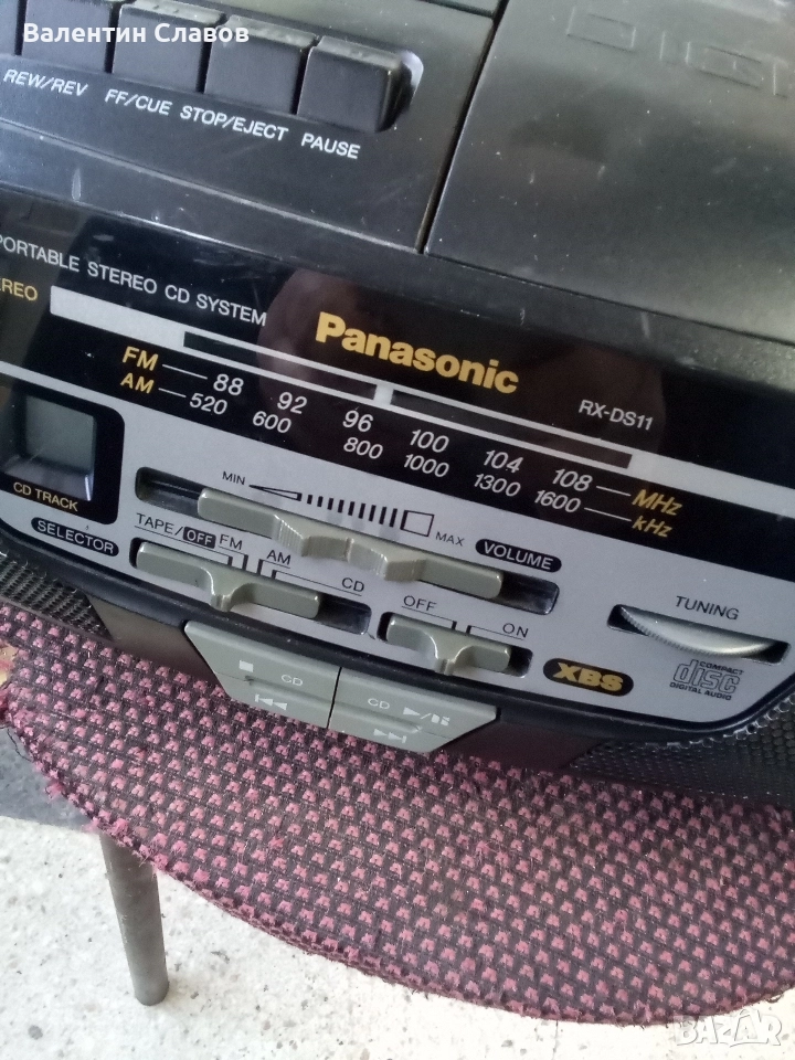Радиокасетофон Panasonic RX-DS11, снимка 1