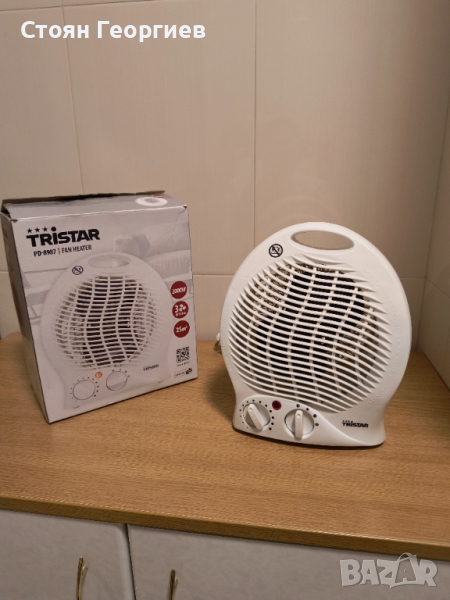 Чисто нова вентилаторна печка (духалка) TRISTAR 2000w, снимка 1