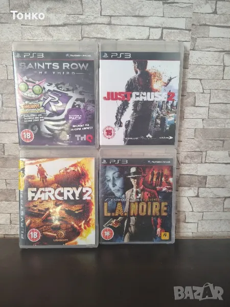 Playstation 3/PS3 Just Cause, Saints Row,Far Cry,, снимка 1