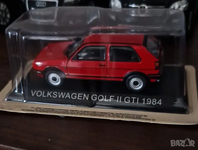 VW Golf II GTI Deagostini 1:43, снимка 1