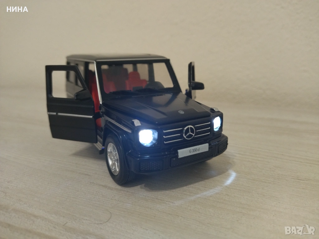 Метална количка Mercedes- Benz G 350 d !!!, снимка 1
