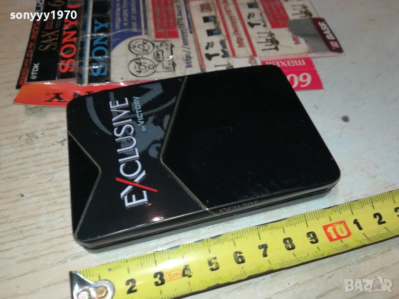 EXCLUSIVE BY VICTORY-МЕТАЛНА ТАБАКЕРА 1109251705, снимка 1