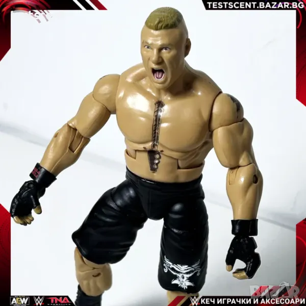 Екшън фигура WWE Brock Lesnar Брок Леснар Mattel Elite Series figure играчка WWE UFC MMA , снимка 1