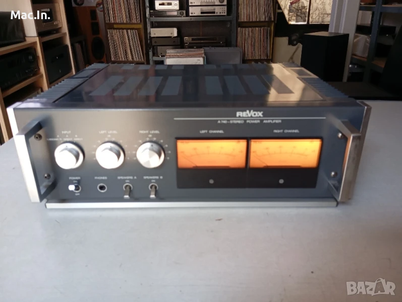 REVOX A-740 stereo power amplifier, снимка 1