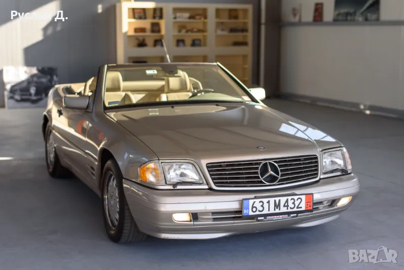 Mercedes-Benz SL500, R129, 315к.с. Кабриолет с мек и твърд покрив, 1997г., снимка 1