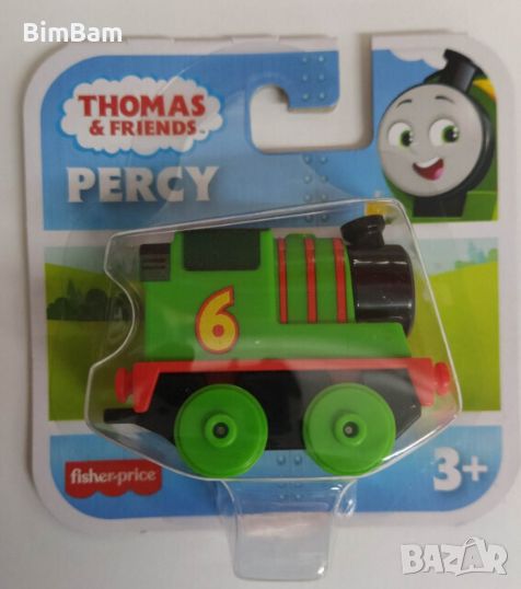 Оригинално влакче Thomas & Friends - PERCY / Пърси /  FISHER PRICE, снимка 1
