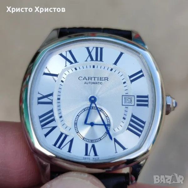 Мъжки луксозен часовник Cartier , снимка 1