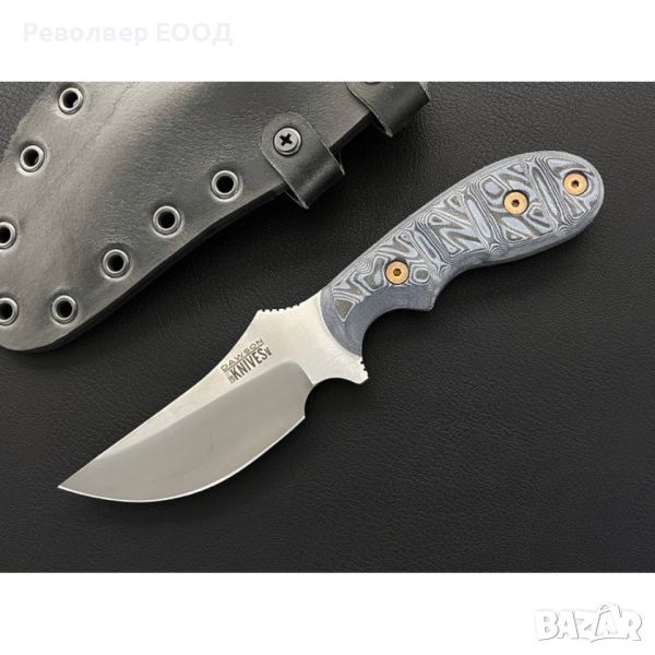 Нож Dawson Forester с острие Specter, в цвят pewter/black - 10,16 см, снимка 1