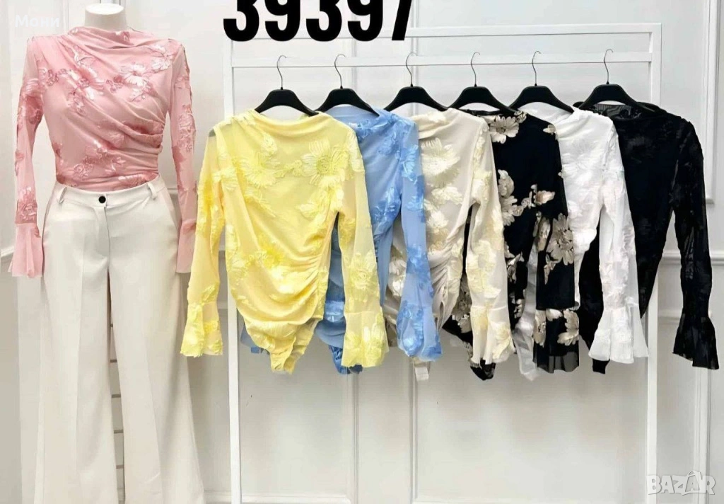 Дантелено ефектно боди  Универсален размер Цена:30,68€   Еконт, снимка 1