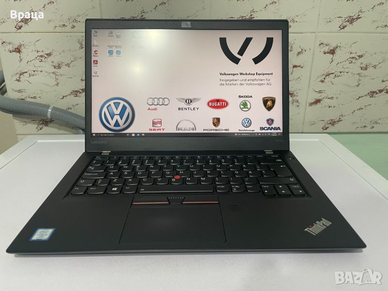 Лаптоп Lenovo ThinkPad T470s в гаранция, снимка 1