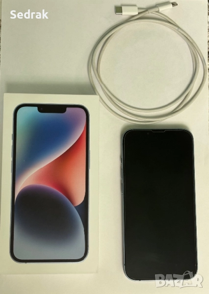 iPhone 14 BLUE 256GB, снимка 1
