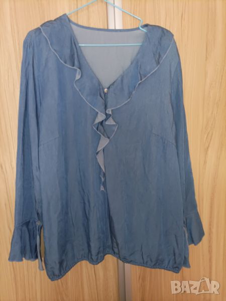Дънкова риза/блуза, снимка 1