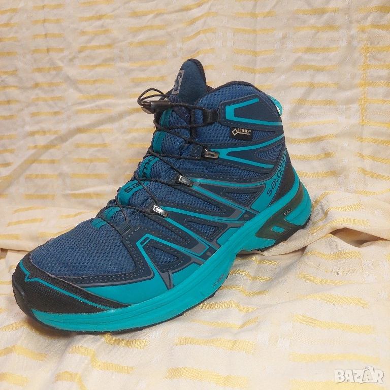 SALOMON X-CHASE MID GTX W номве 38 2/3 туристически обувки . маратонки водоустойчиви , снимка 1