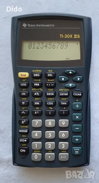 Калкулатор - Texas Instruments TI-30X IIB, снимка 1