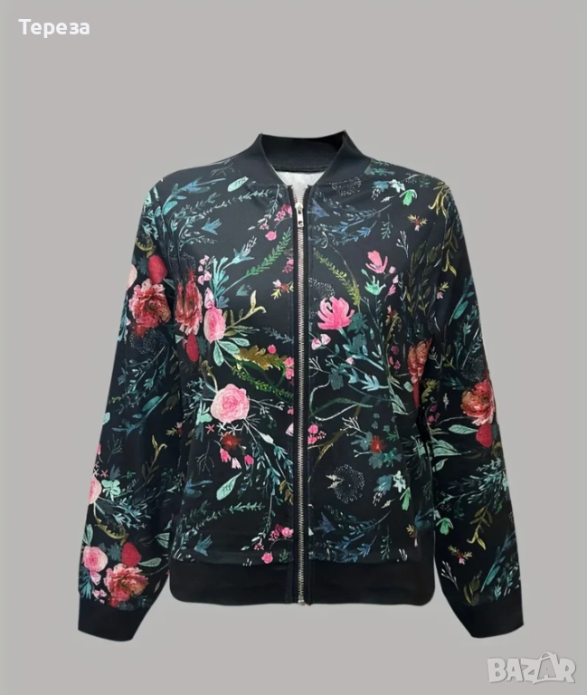 🆕️ Дамско бомбър яке / XL-XXL, снимка 1