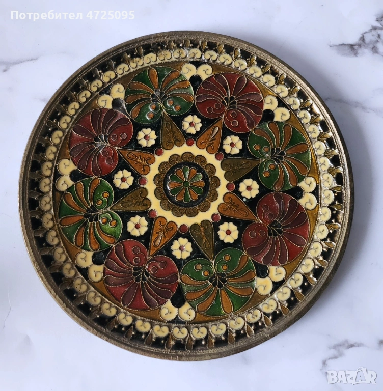 Месингова чиния, снимка 1