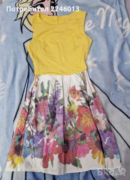 Лятна ежедневна рокличка за 8-9год., снимка 1