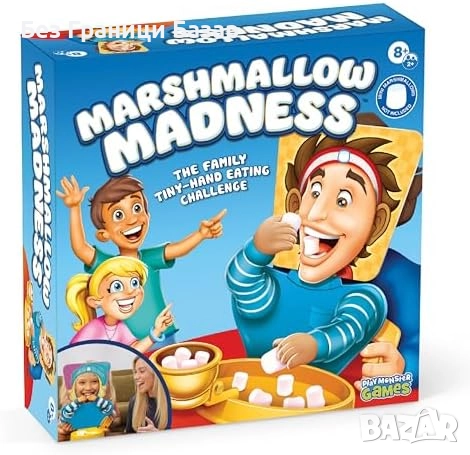 Нова Забавна семейна игра Marshmallow Madness за деца и възрастни, снимка 1