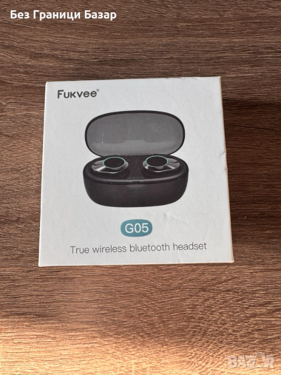 Нови Безжични слушалки G05, Bluetooth 5.0, Type-C, 3.5 часа музика, снимка 1