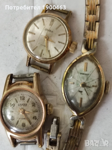 Seiko, Damas, Chaika.позлатени дамски., снимка 1