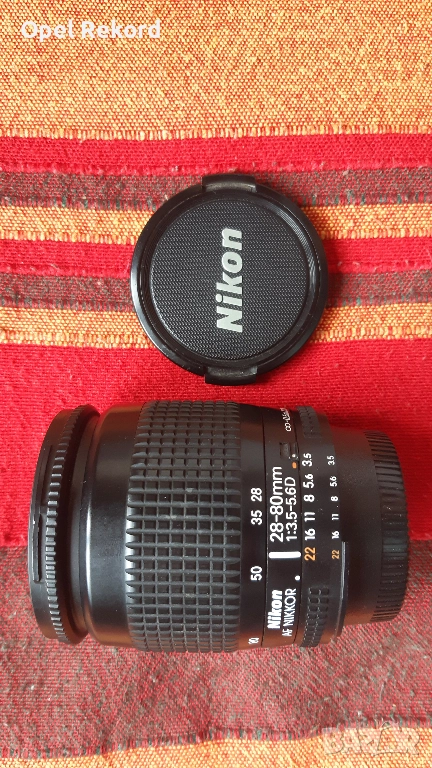 Обектив Nikon 28-80mm, f3.5-5.6 D, снимка 1