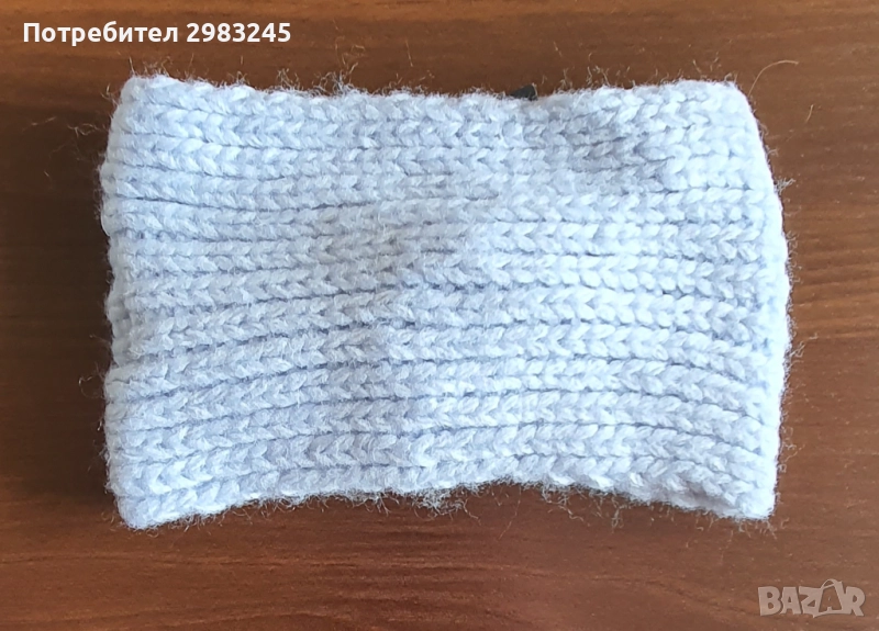 Светлосиня лента за коса, снимка 1