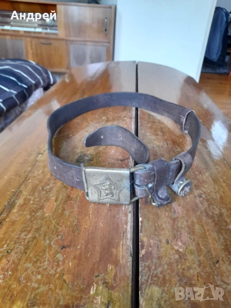 Стар Военен колан #13, снимка 1