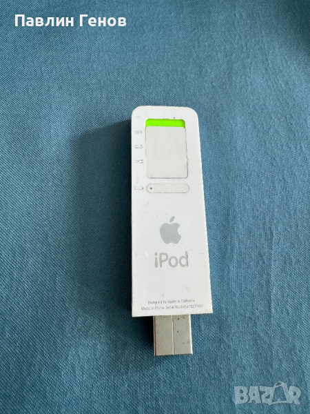 ipod shuffle 1поколение 512MB , Айпод , Apple Ipod Shuffle, снимка 1