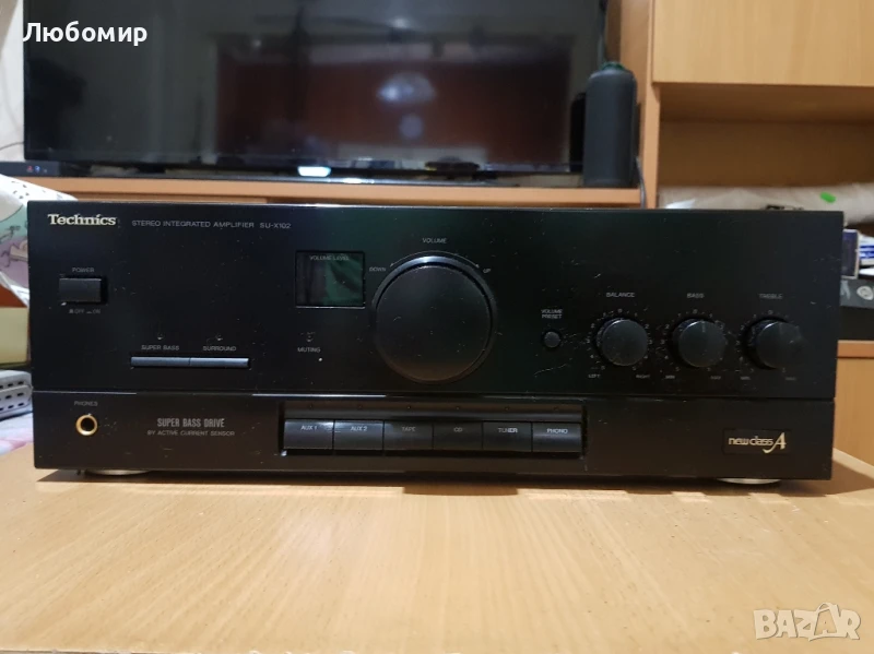 Усилвател Technics SU-X102, снимка 1
