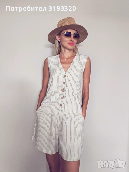 Комплект елек и къси панталони , снимка 1