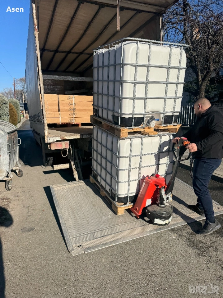 IBC бидони 1000 литра – проверени, с гаранция, различни видове ЧИСТИ БЕЛИ черни Прозрачни с алуминие, снимка 1