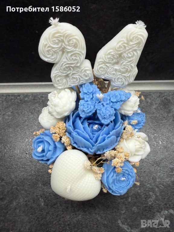 Букет ароматни соеви свещи , снимка 1