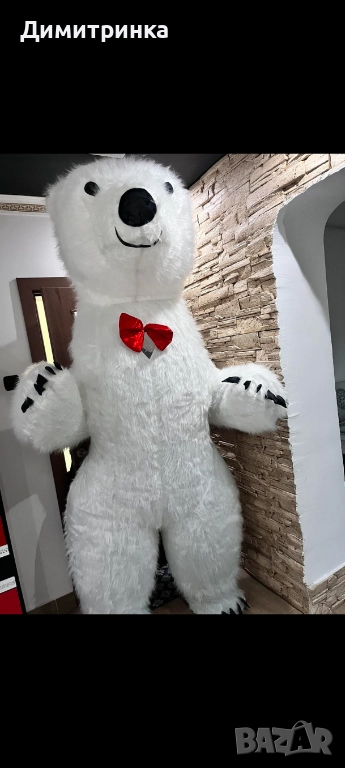 Продава - Бяло мече изненада , снимка 1