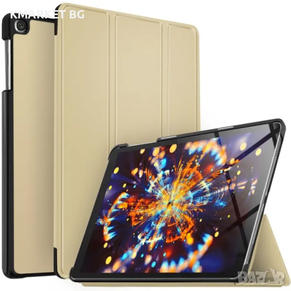 Samsung Galaxy TAB A 10.1 (2019) SM-T510/ SM-T515 Кожен Калъф и Протектор, снимка 1