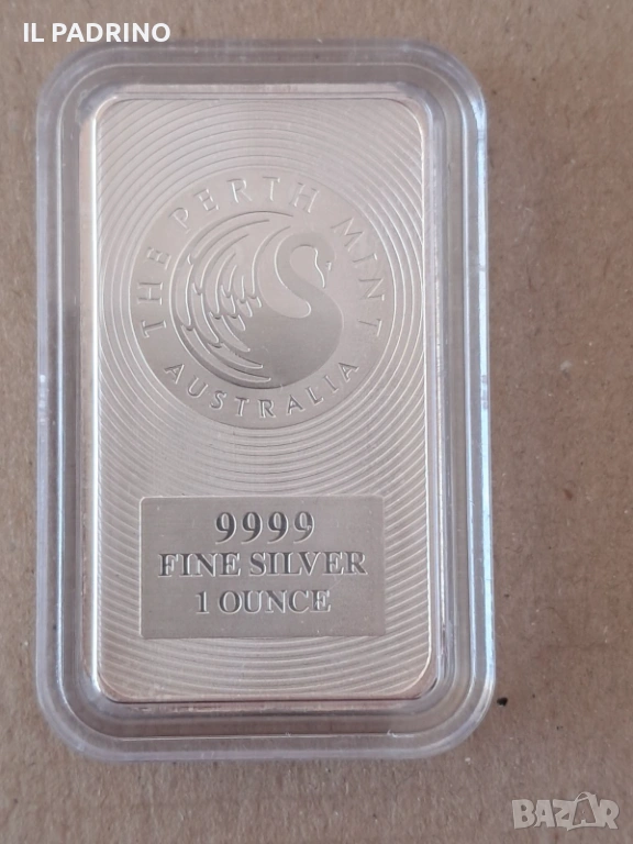 Сребро кюлче Кенгуру с лого лебед  2022 1 унция OZ , снимка 1