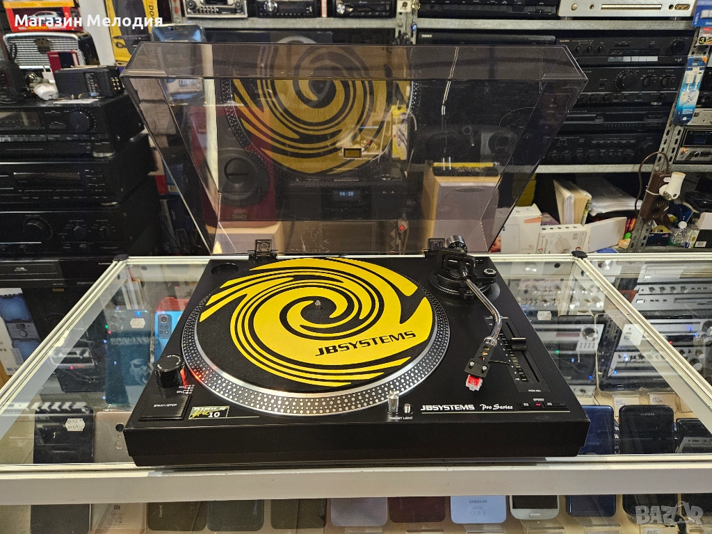 Грамофон JB SYSTEMS HIGH Q 10 В отлично техническо и визуално състояние., снимка 1