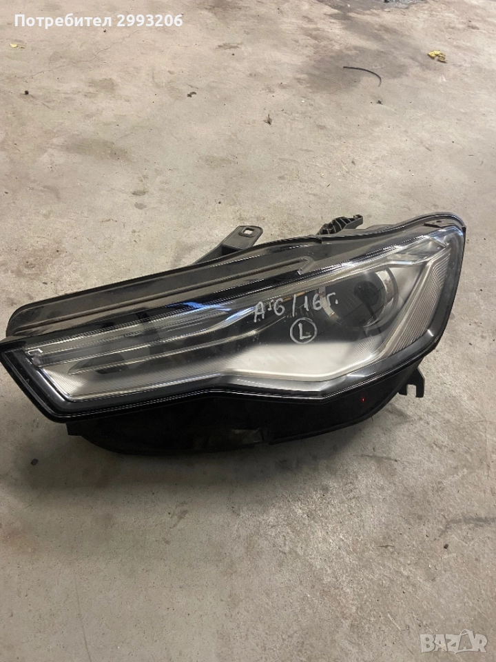 Ляв фар Ауди А6 C7 след фейс, снимка 1